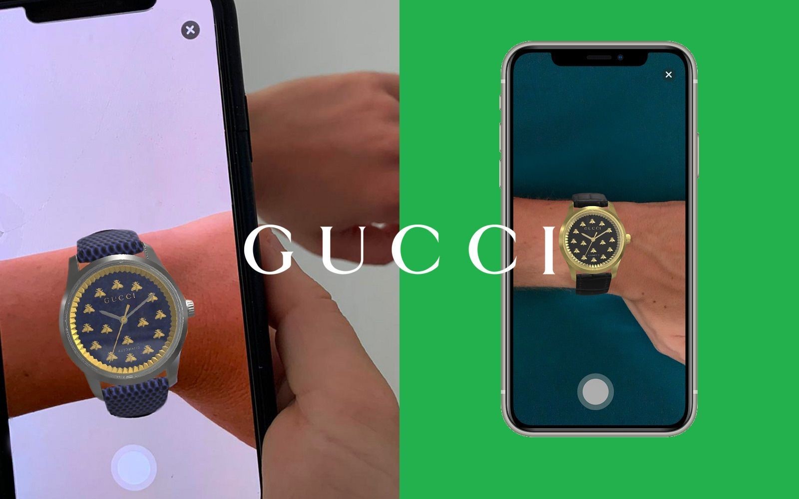 Gucci 手表 AR 试戴