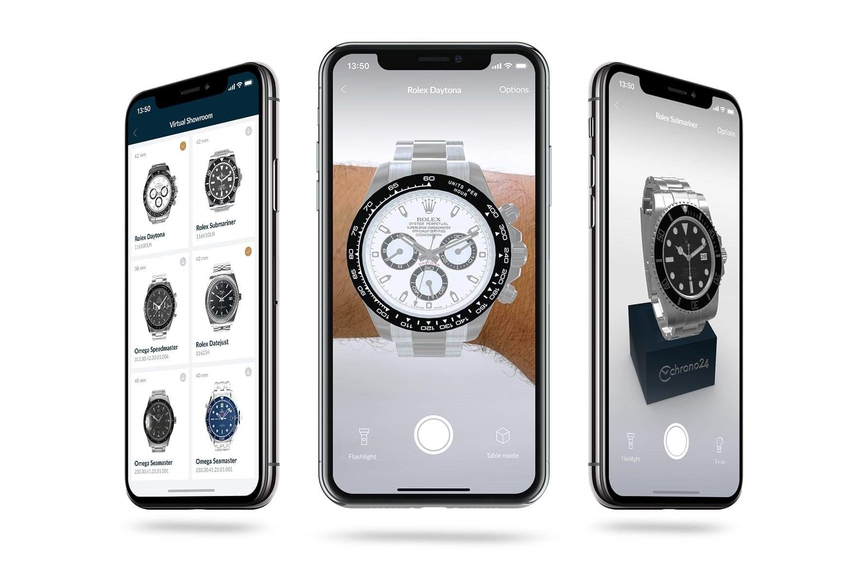AR Try-on Watch
