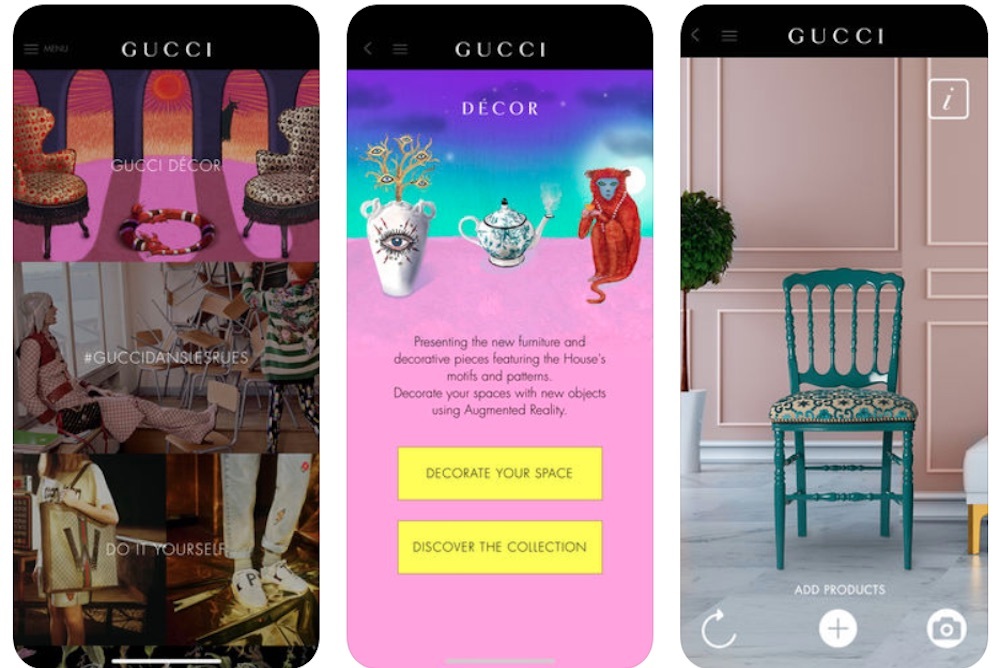 Gucci Décor AR