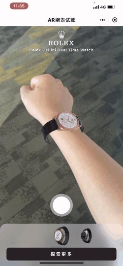 AR Watch Try-on