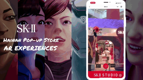 AR Pop-up Stores in Omni-channel Retail