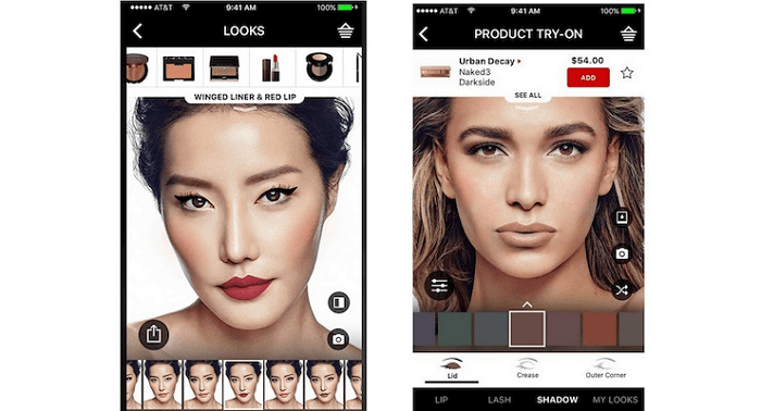 sephora virtual artist app