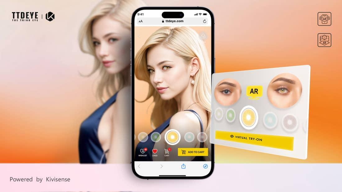 contact lenses with augmented reality