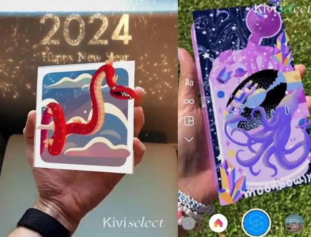 Augmented reality cards