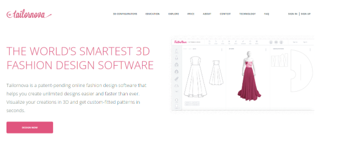 3D fashion design technology