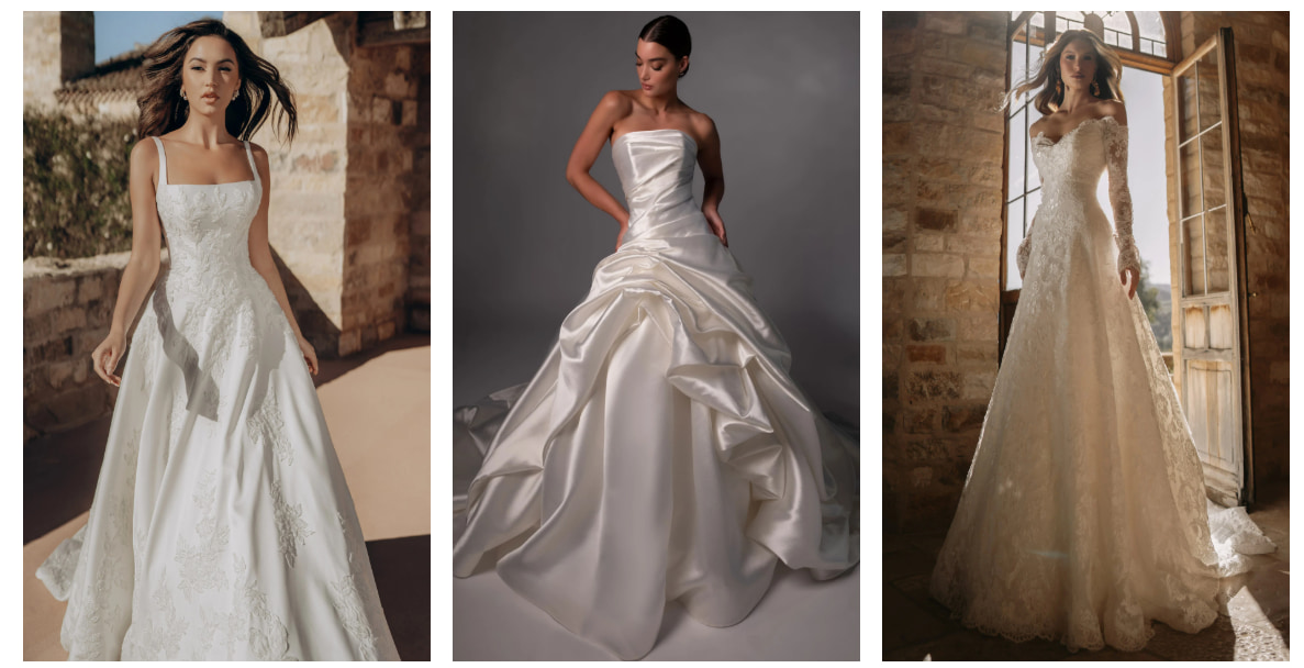 Virtual Wedding Dress Try on Style A Line