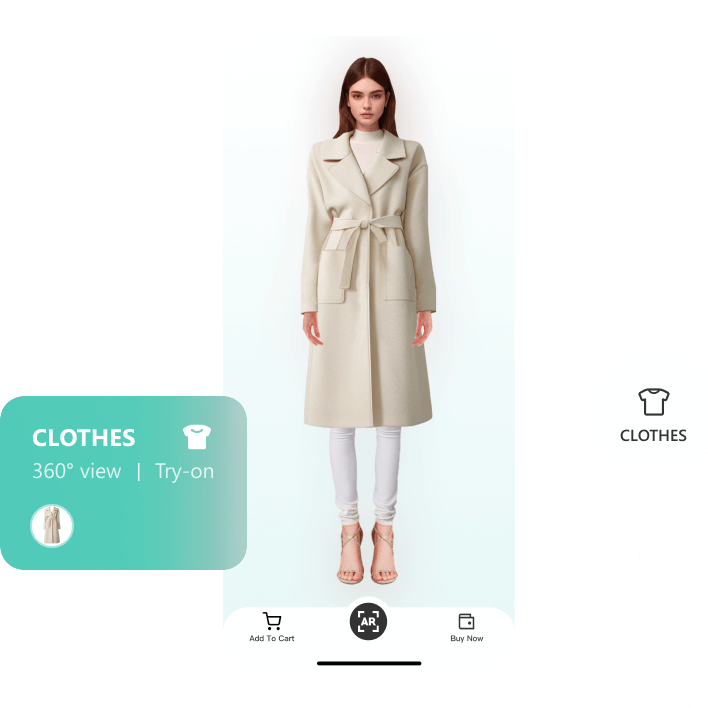 Virtual try-on CLOTHES