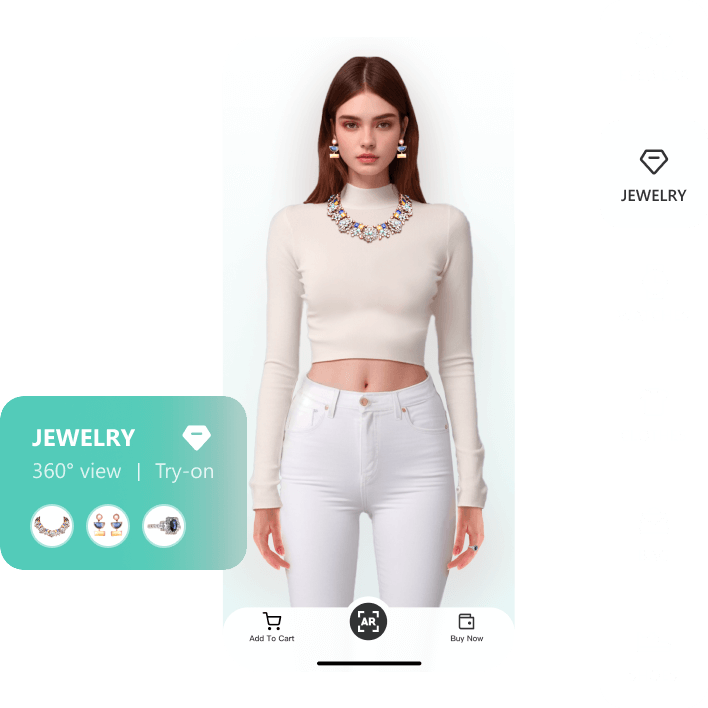 Virtual try-on JEWELRY