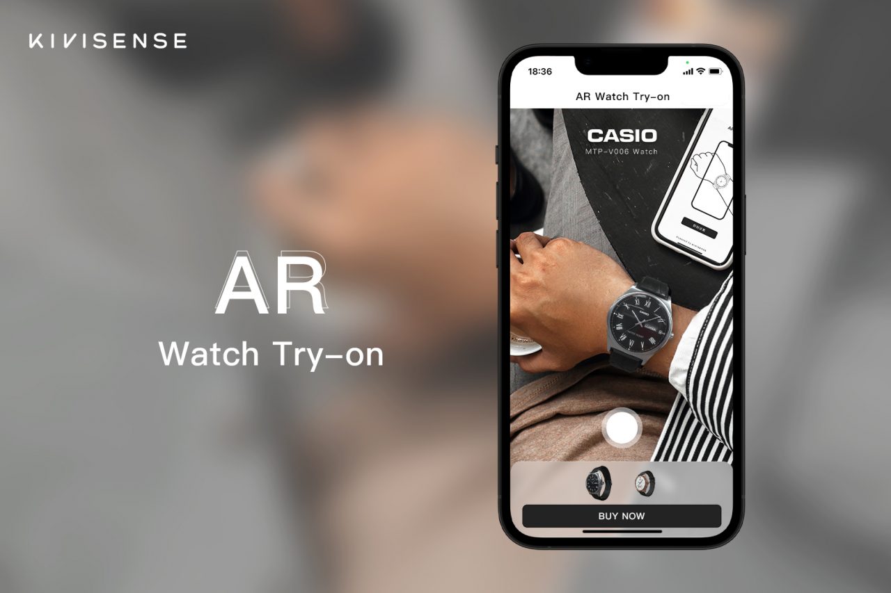 Kivisense AR Watch Try-on for Web, App, Shopify [Better Sales]