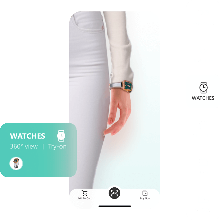 Virtual try-on WATCHES